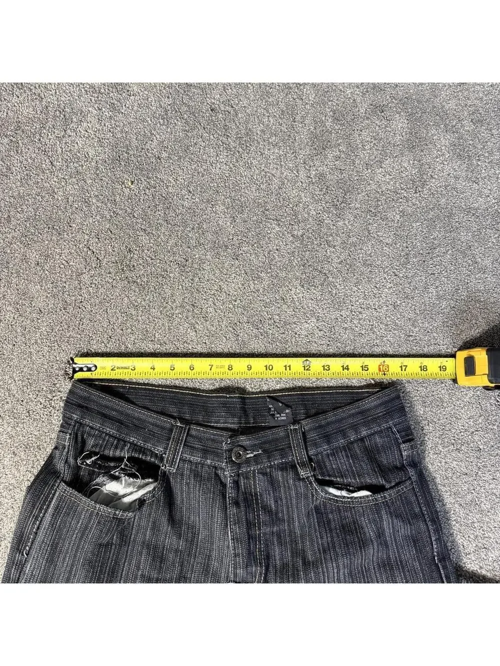 premium straight y2k denim.